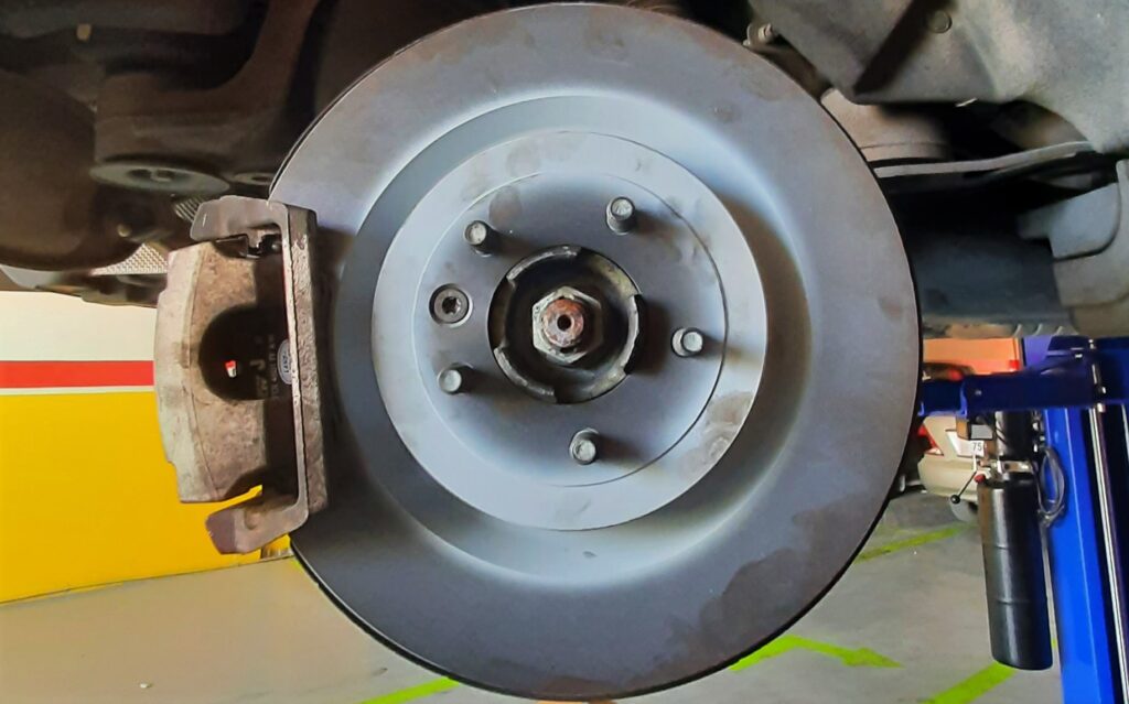 Range Rover Brake Pad Change